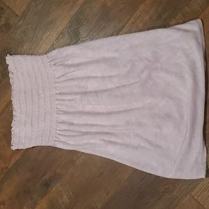 JUICY COUTURE VINTAGE TERRY COVER-UP IN LAVENDER PURPLE